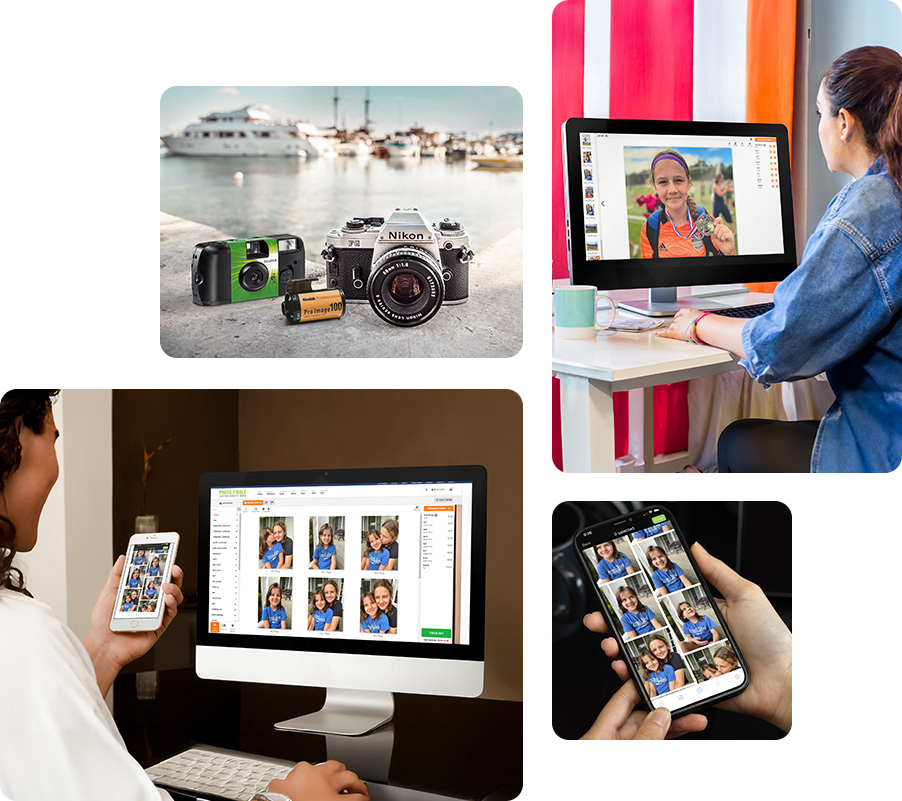 photo finale platform ordering modules